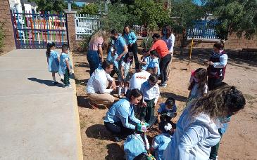 Inicia arborización en planteles escolares a cargo de Infraestructura Educativa y Procuraduría Ambiental