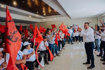 Se suma Antorcha Campesina a Toño Astiazarán para su segundo período como presidente municipal